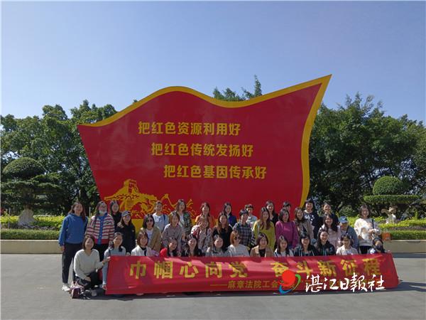 6000多名妇女到青年运河红色教育基地参观学习