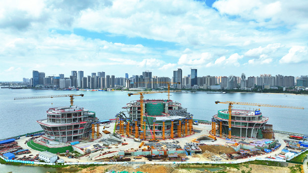 湛江文化中心三館項目建設有序推進