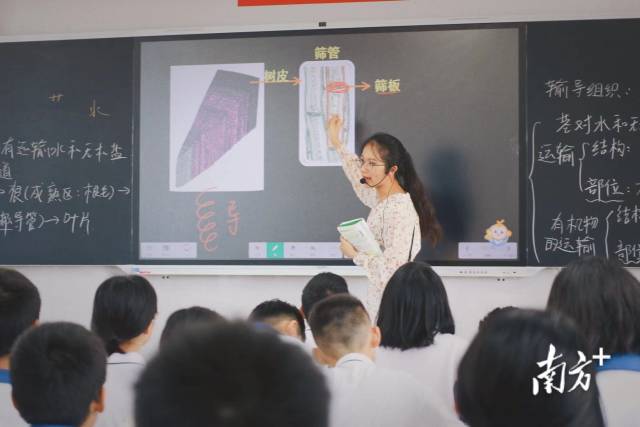 先进的教学设备让课堂质量有效提升。刘梓薇 摄