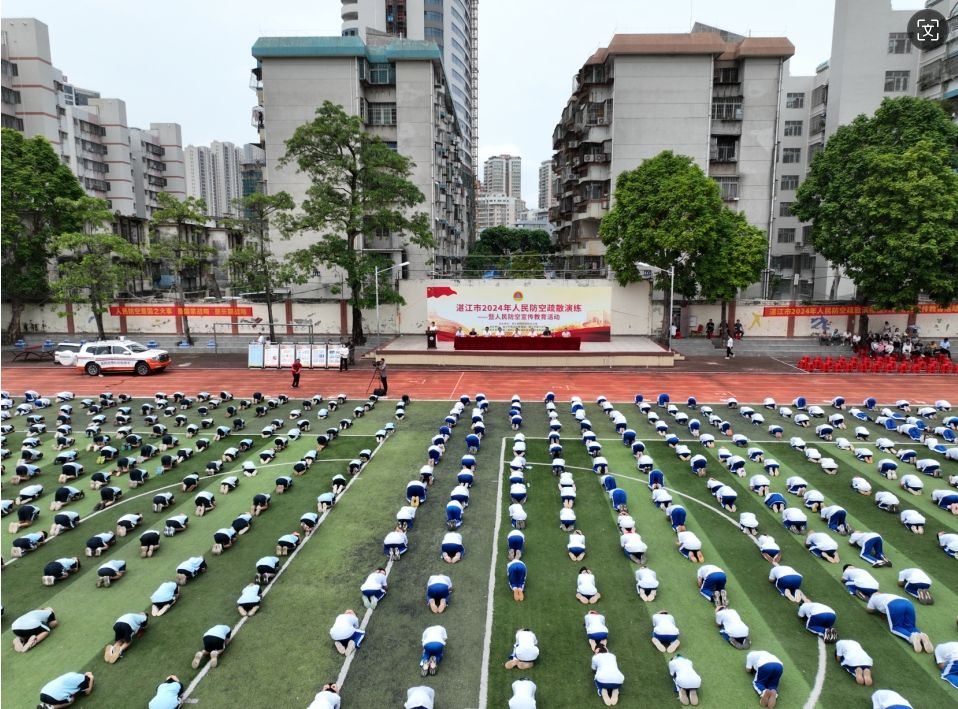 我市開展人民防空疏散演練暨人民防空宣傳教育活動