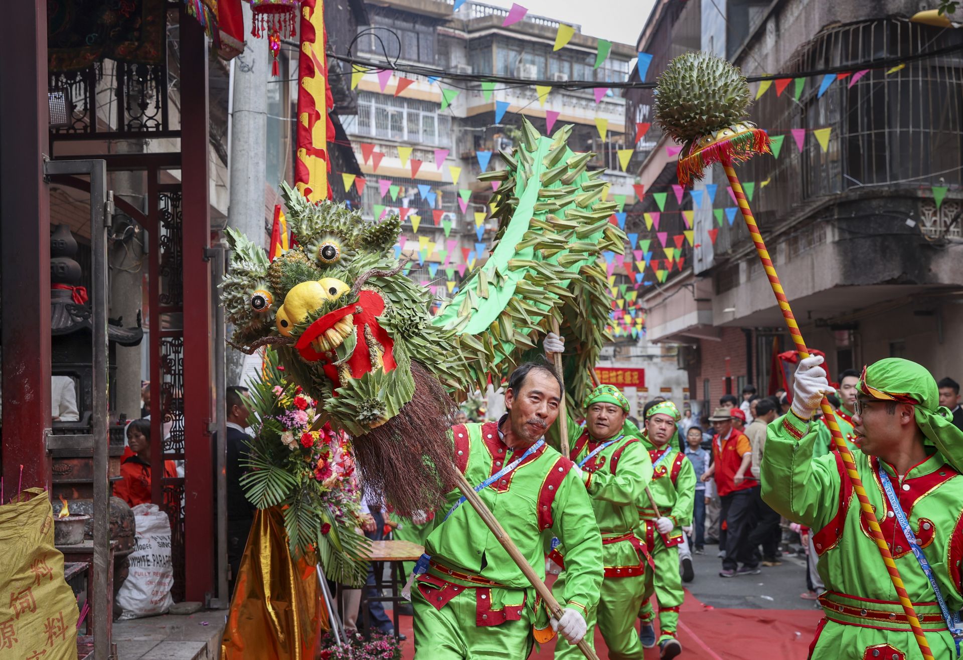 文章灣村年例盛景：簕古龍領銜，續(xù)寫非遺傳奇