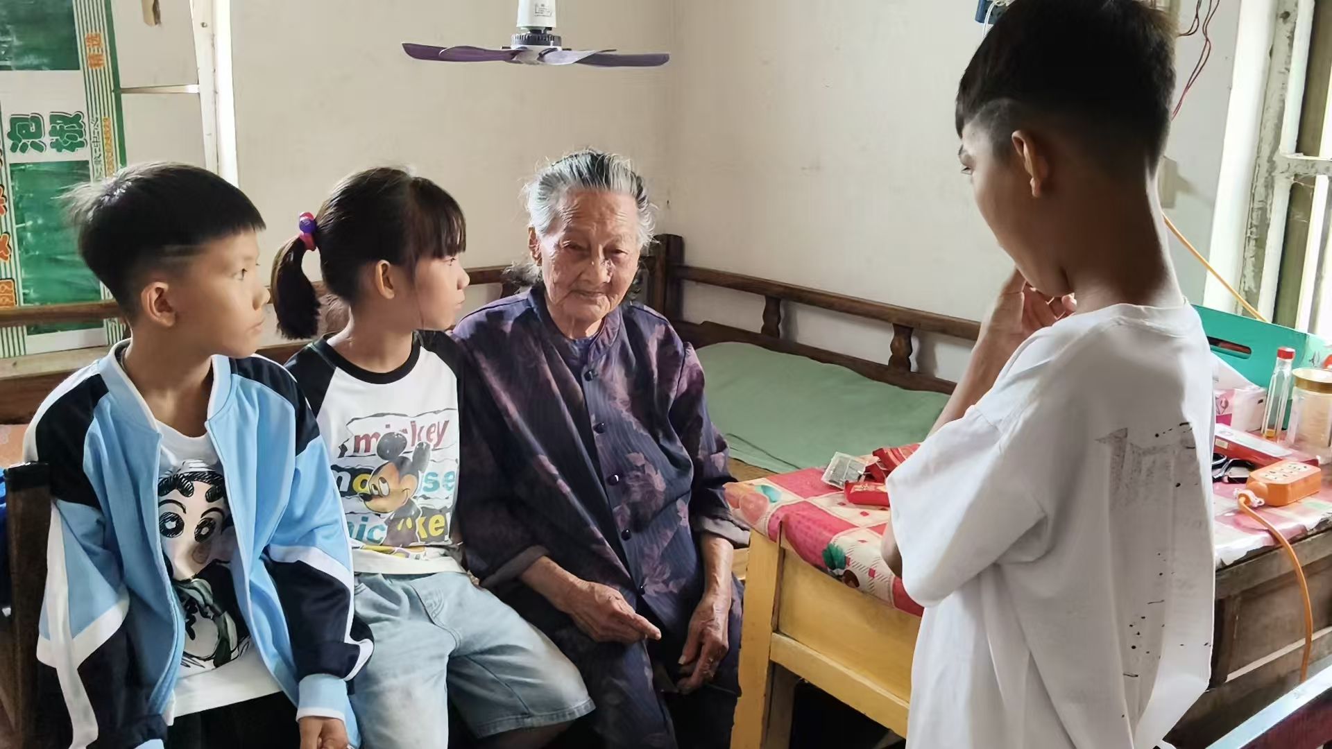 117岁老人苏方兴：“记人好，念人恩，日子才能越过越甜”