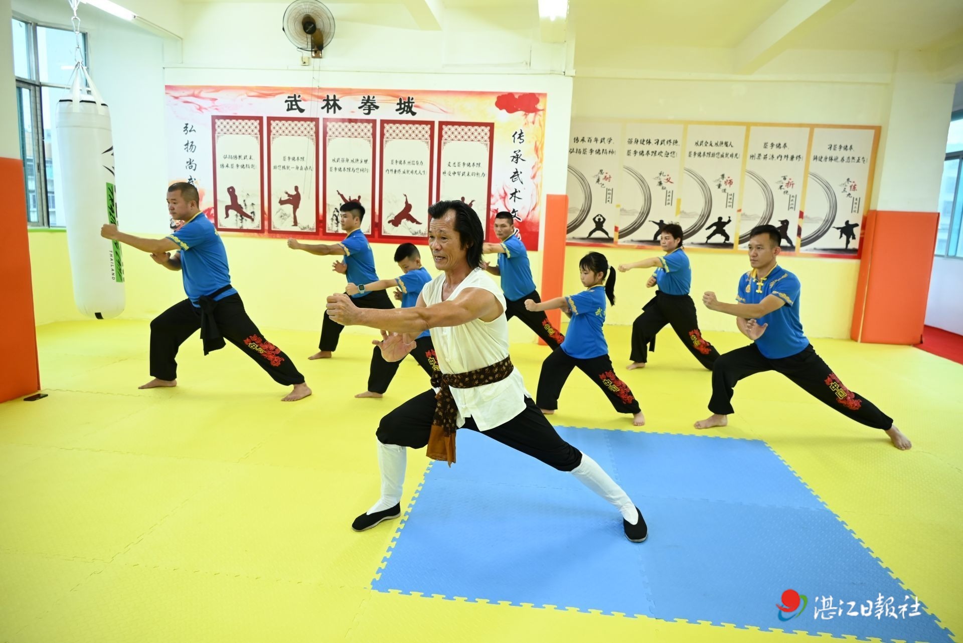 习武强身,让青少年文武兼修