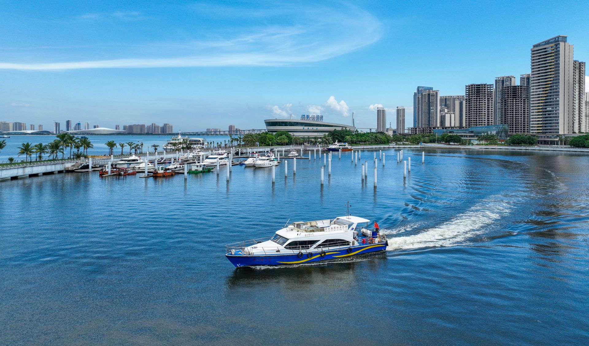 搭船便！海景靚！打卡正！記者體驗湛江港灣水上巴士新航線