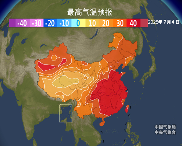 明后天高温范围将达过程最大！多地闷热贯穿全天