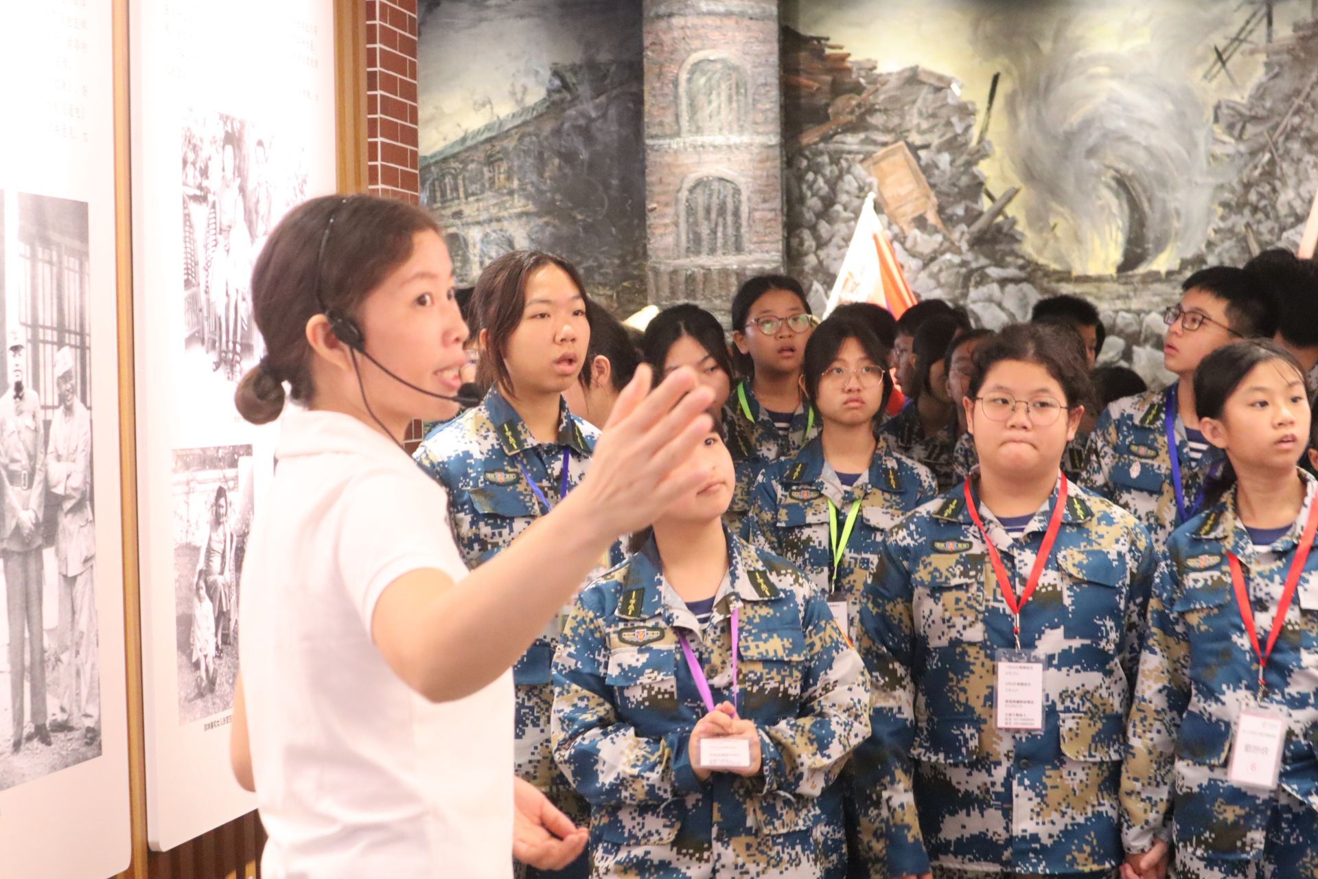 湛江市第七届港澳青少年国防体验营结营