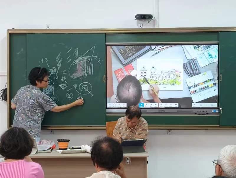 老有所为学不倦