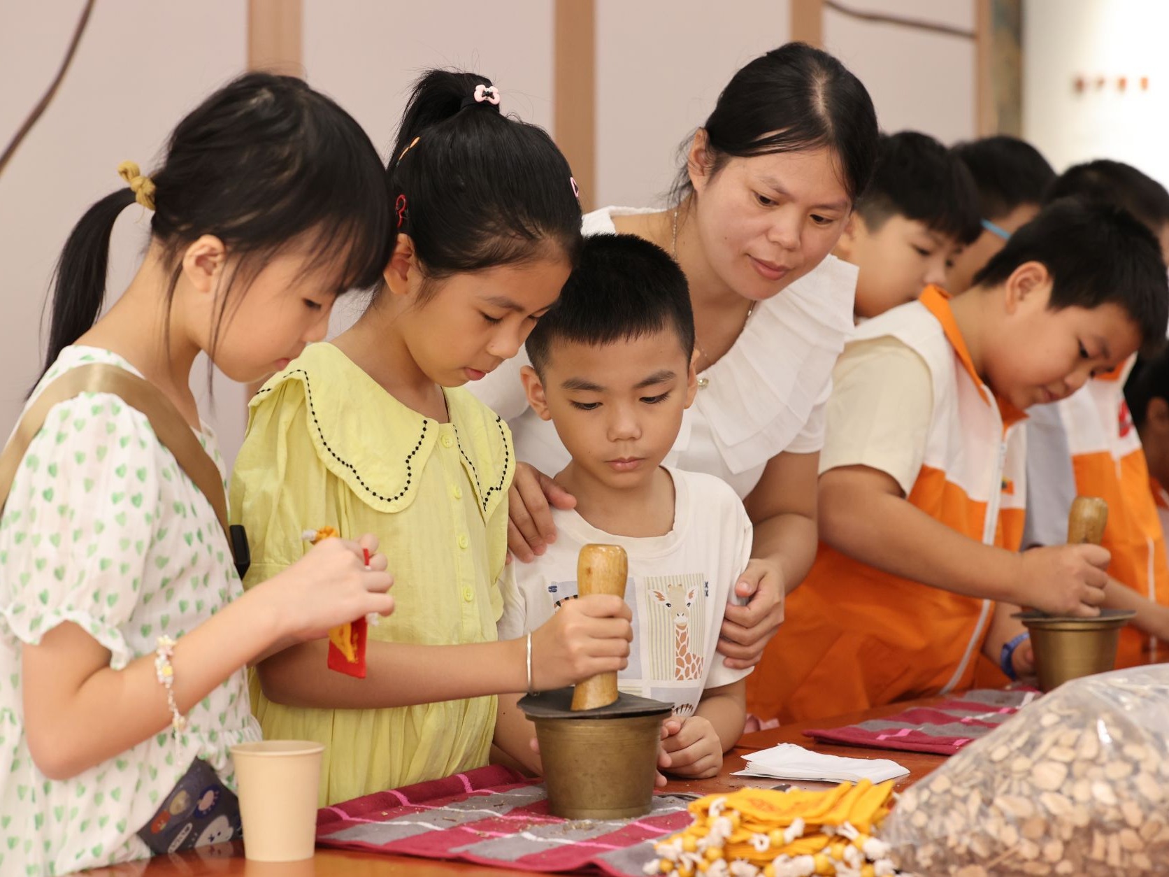 校园里畅享健康惠民体验