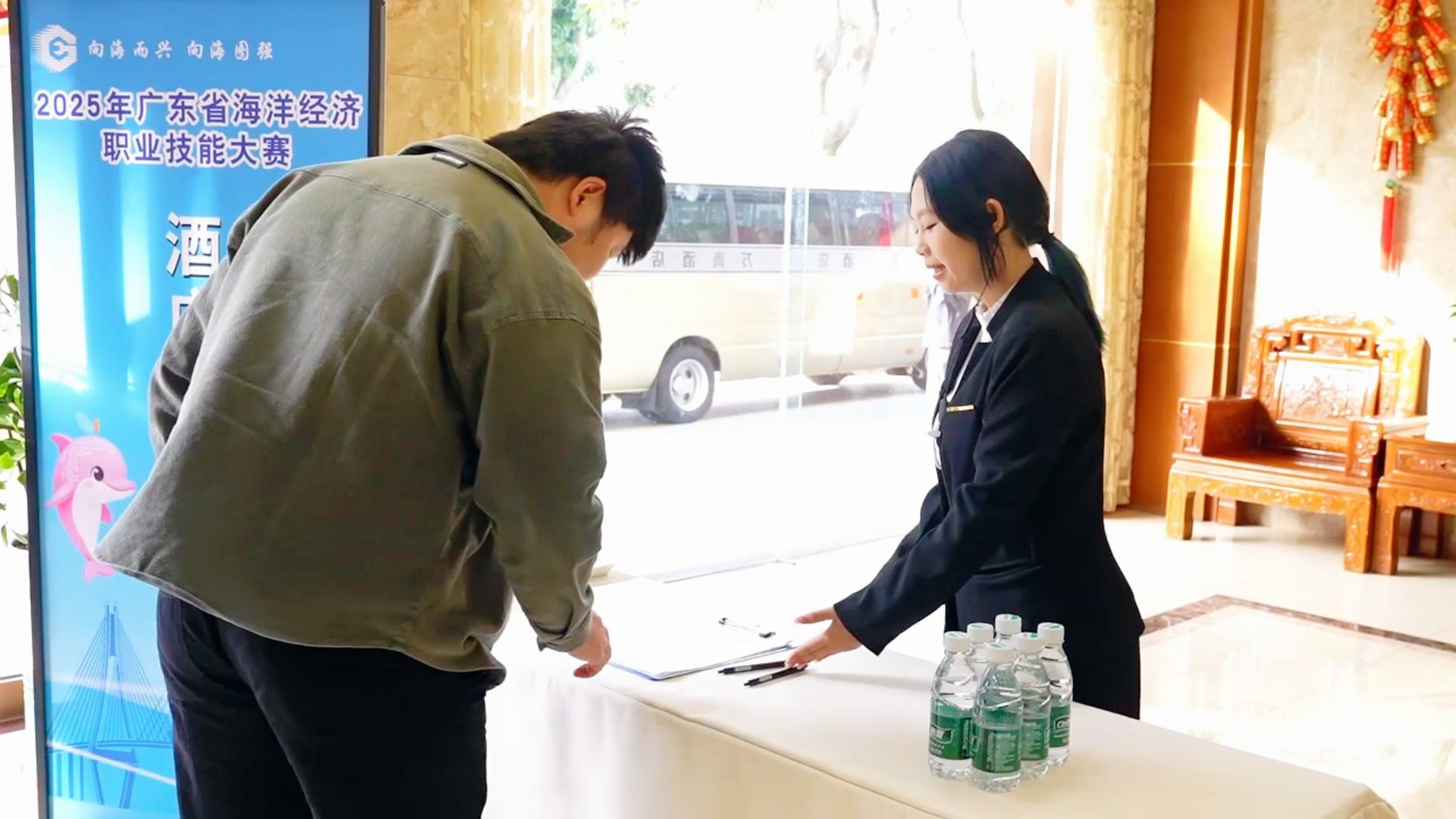 广东省海洋经济职业技能大赛首批选手到湛