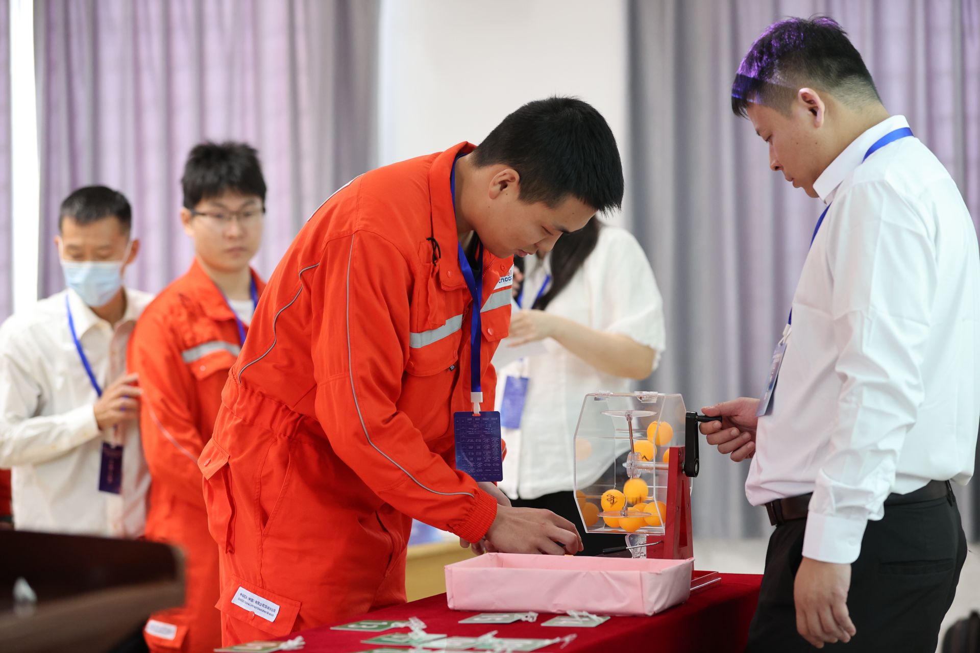 中国海油湛江分公司赛点召开赛前全体会议