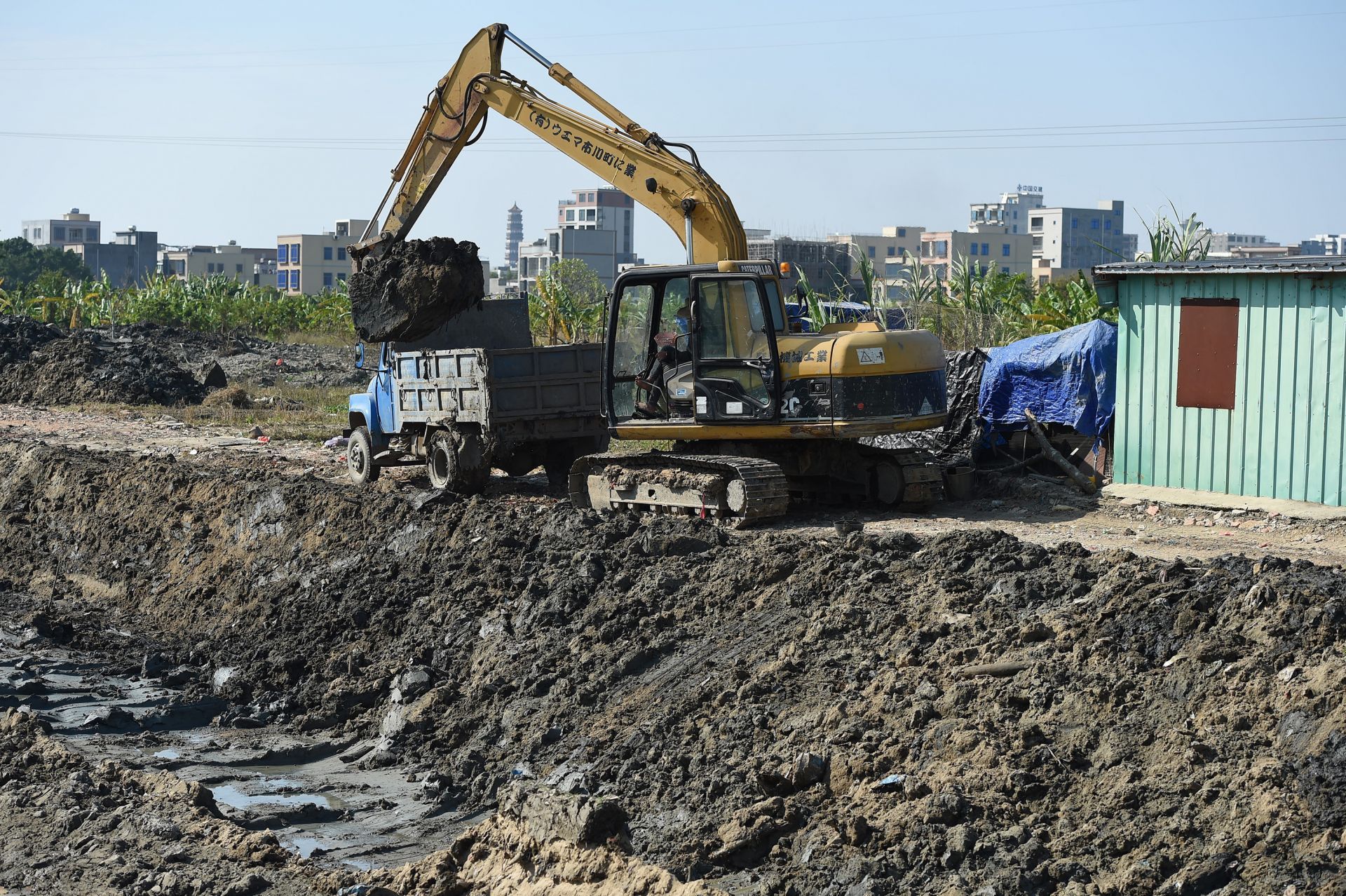 雷州東西洋清淤工程如火如荼