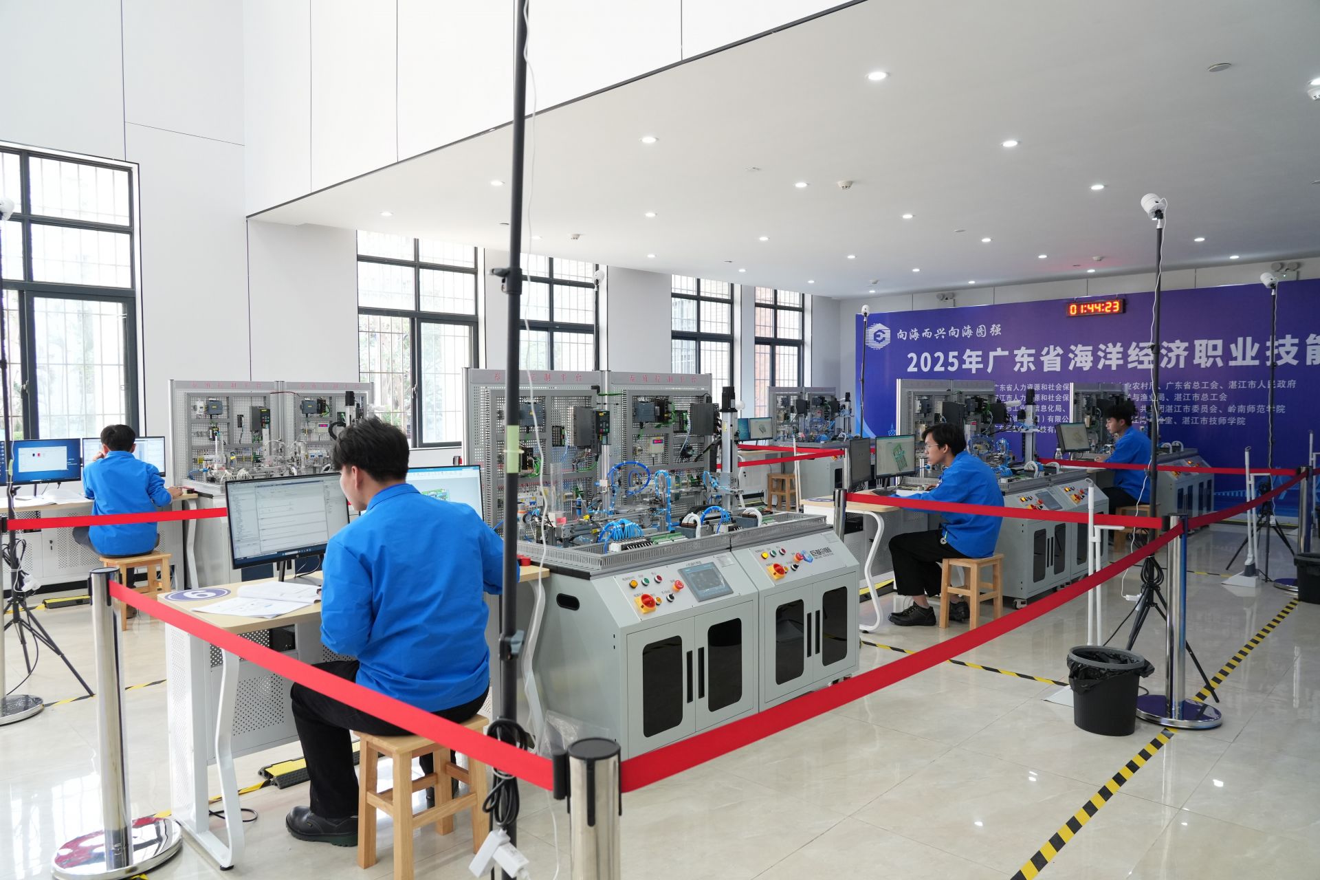 2025年廣東省海洋經(jīng)濟(jì)職業(yè)技能大賽火熱舉行