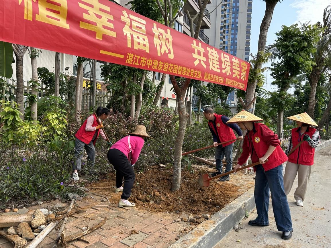 同植幸福树 共建绿美家