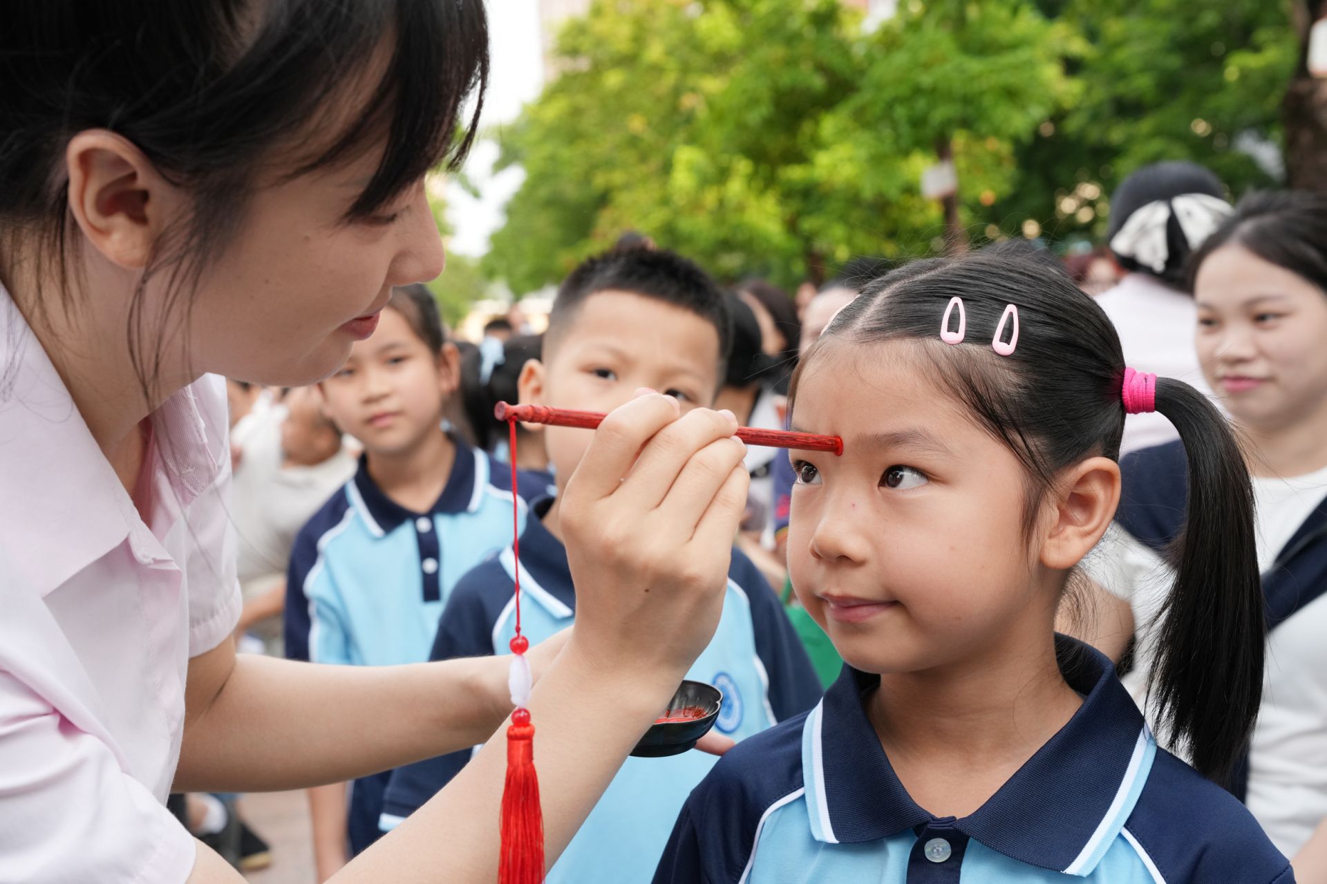 市八小举行新生入学礼