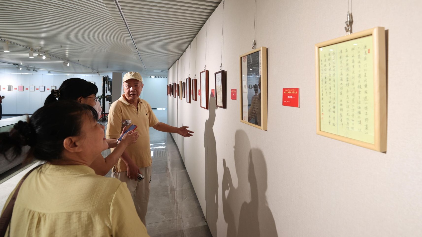 全国硬笔书法名家作品邀请展在坡头区开展