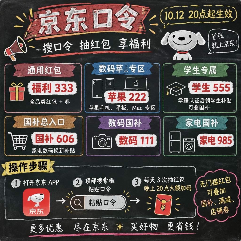 京东国补及苹果数码优惠入口