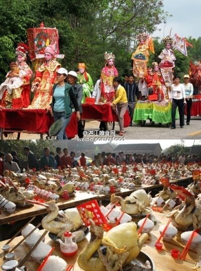 湛江文车村年例图片