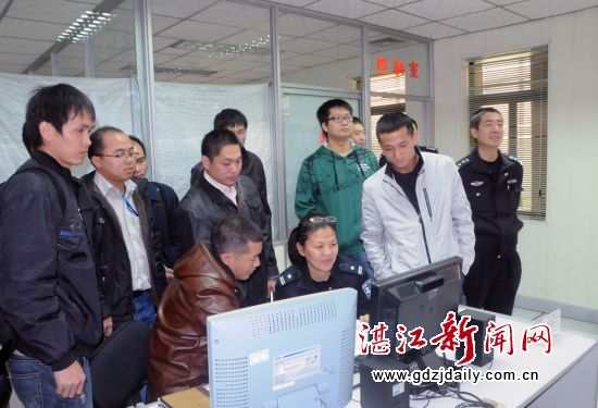 湛江市交警支队监控中心通过验收,完成对高速公路交通监控系统信息共享。