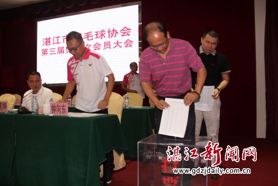 进行选举投票。