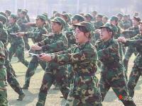 激情洋溢 青春飛揚(yáng)——湛江科技學(xué)院軍訓(xùn)檢閱剪影