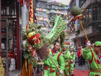 文章灣村年例盛景：簕古龍領銜，續(xù)寫非遺傳奇