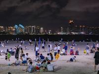 灯火璀璨  人声鼎沸！湛江奥体中心夜经济绘文旅新图