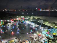 灯火璀璨  人声鼎沸！湛江奥体中心夜经济绘文旅新图