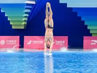 跳水赛场“湛将”闪耀