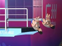 跳水赛场“湛将”闪耀