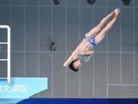 跳水赛场“湛将”闪耀