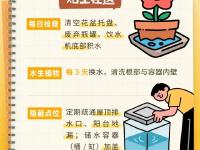 清除家中蚊蟲孳生地，做好環(huán)境和個人防護(hù)