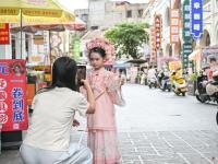 中秋假期 赤坎老街人气旺